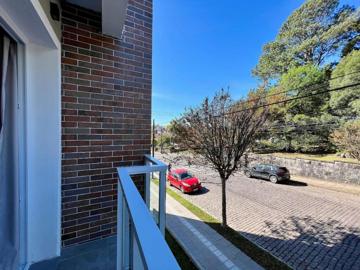 Apartamento Villa Hortensias 1Dorm Centro By Achei Canela Dış mekan fotoğraf