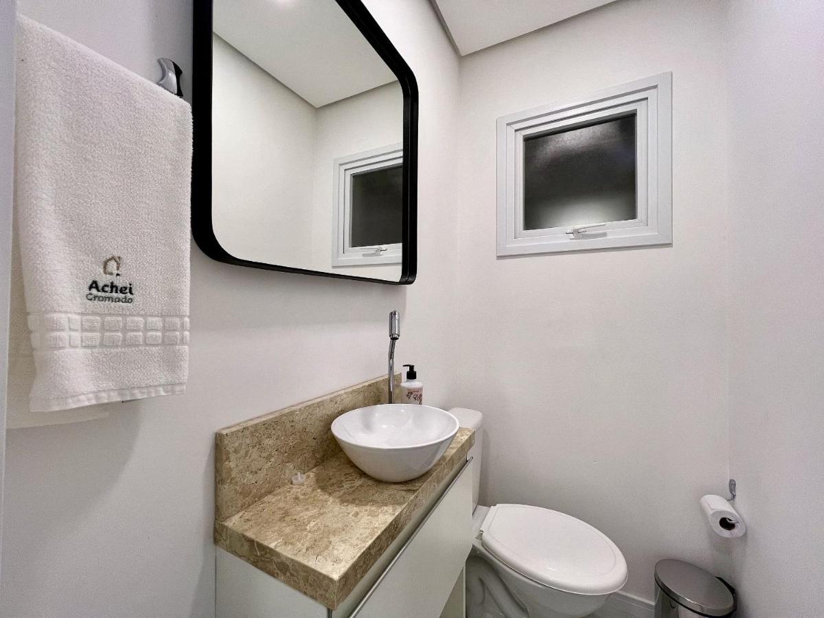 Apartamento Villa Hortensias 1Dorm Centro By Achei Canela Dış mekan fotoğraf