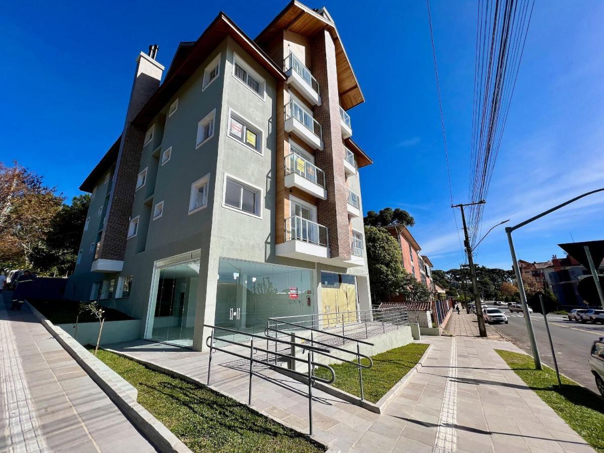 Apartamento Villa Hortensias 1Dorm Centro By Achei Canela Dış mekan fotoğraf