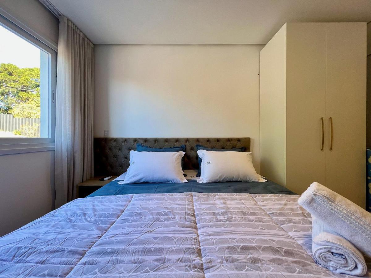 Apartamento Villa Hortensias 1Dorm Centro By Achei Canela Dış mekan fotoğraf