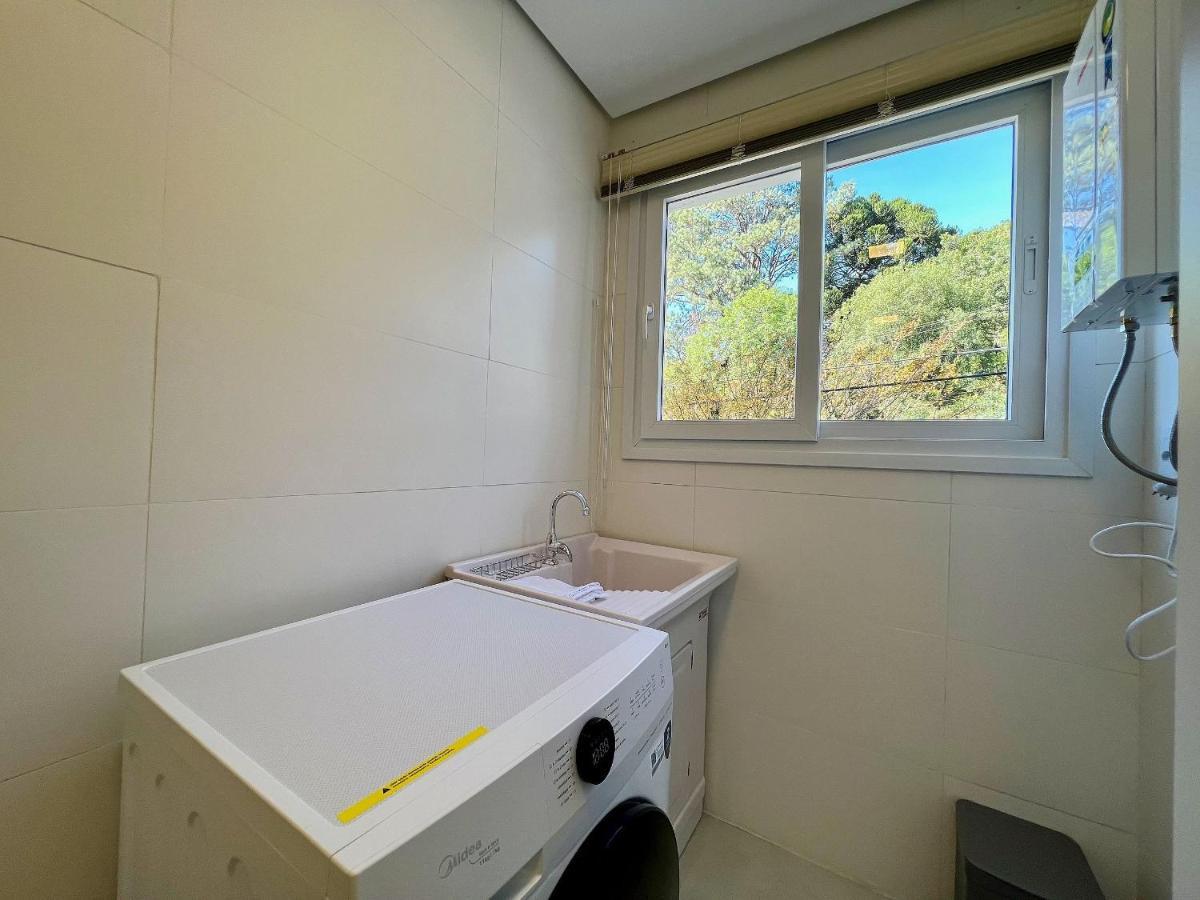 Apartamento Villa Hortensias 1Dorm Centro By Achei Canela Dış mekan fotoğraf