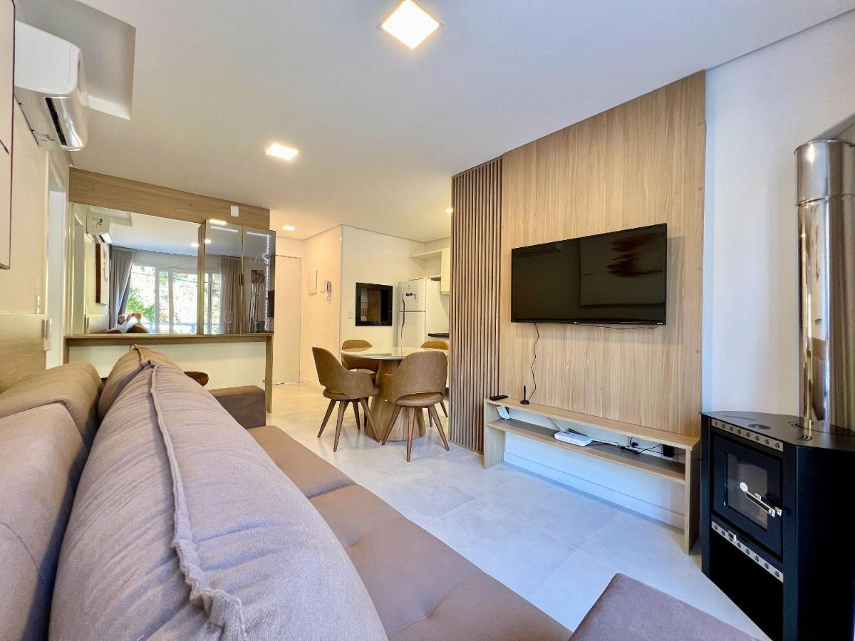Apartamento Villa Hortensias 1Dorm Centro By Achei Canela Dış mekan fotoğraf